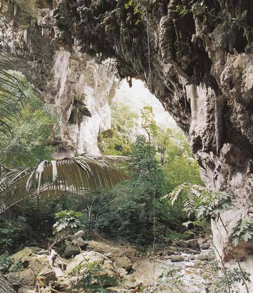ถ้ำธารลอดใหญ่ อุทยานแห่งชาติเฉลิมรัตนโกสินทร์ กาญจนบุรี