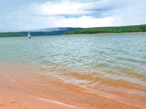 แหล่งท่องเที่ยว หาดชมตะวัน อำเภอเสิงสาง นครราชสีมา