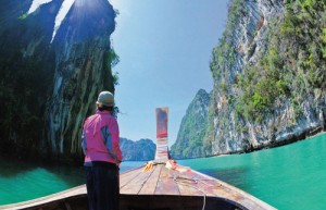 ล่องเรือหัวโทงไปเกาะลันตา