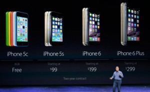 แอปเปิล เปิดตัว iPhone 6, iPhone 6 Plus และนาฬิกาอัจฉริยะ
